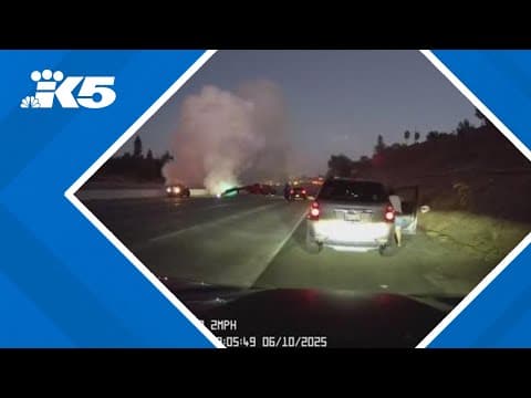 New dashcam video shows medical helicopter crash on highway