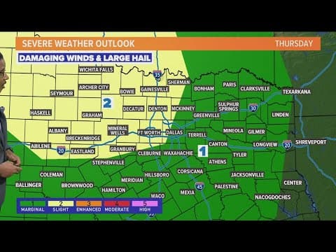 DFW Weather: Severe weather possible later this week