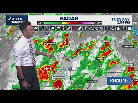 Storms are moving out of Houston | Track them on live radar