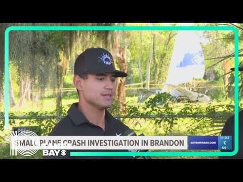 2 people recovering after small plane crashes in Brandon