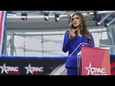 Kristi Noem discharged from hospital