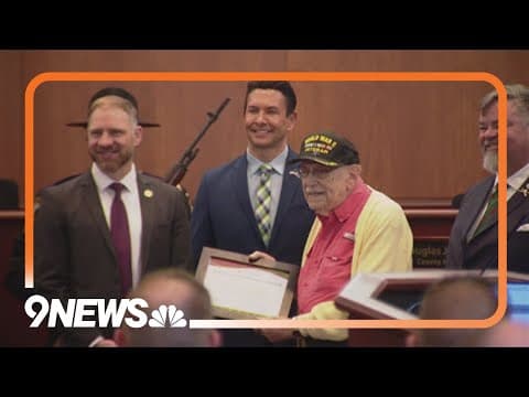 Douglas County honors World War II veteran