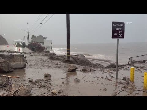Southern California heavy rain raises concerns about mudslides
