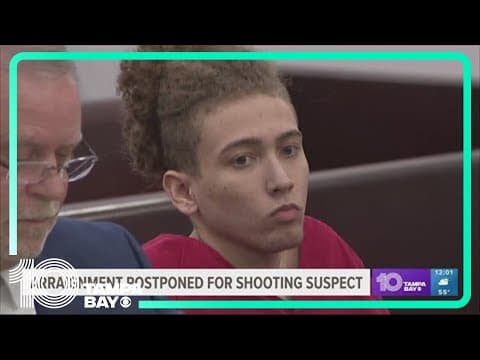 Arraignment for accused Ybor shooter postponed