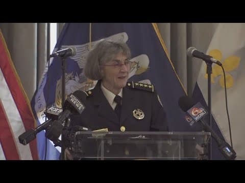 Anne Kirkpatrick sworn in as new NOPD Superintendent