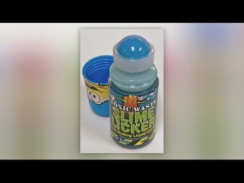 Candies recalled for risk of choking