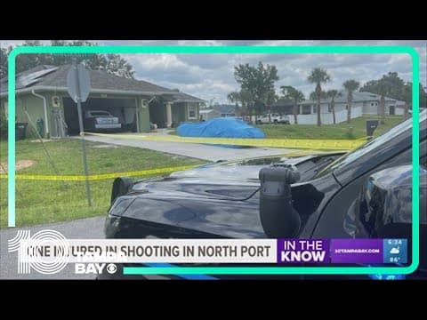Police: 1 hurt after shooting in North Port