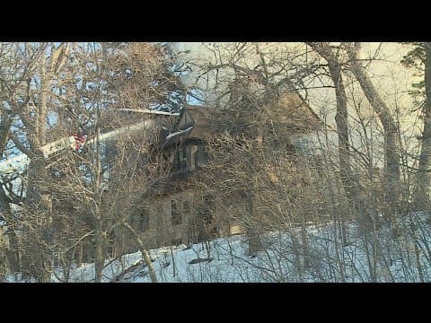 Two officers rescue couple from burning home near Bde Maka Ska in Minneapolis