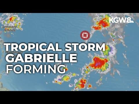 New tropical storm forms over Atlantic Ocean