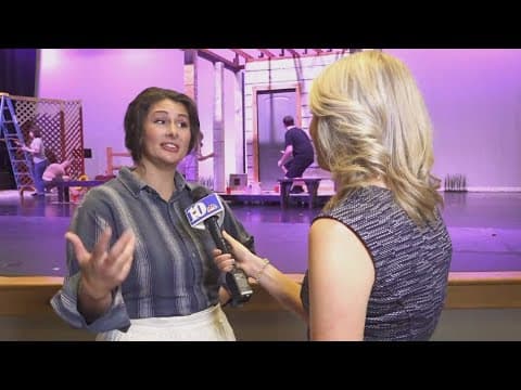 Sneak peek of "Oklahoma!" the musical before it opens tonight