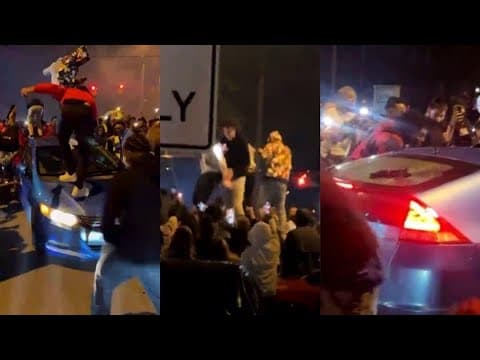 Columbus police release new video from street takeover in April, seek to ID suspects