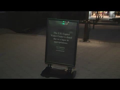 Shutdown forces closures across DMV including Capitol Visitor Center