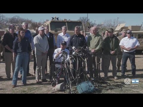 Gov. Abbott joined by 13 other governors in show of solidarity with Texas over border security tacti