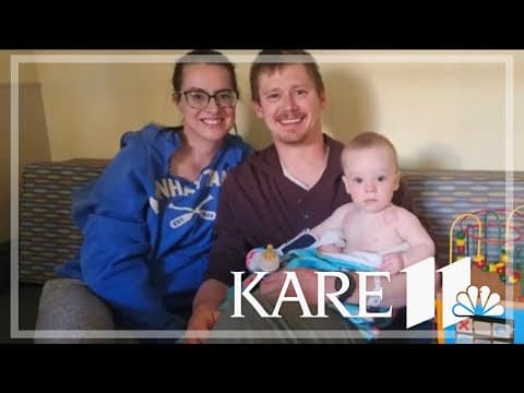 Andover family thankful for first responders who rescued baby from house fire