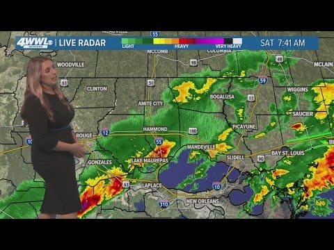 Weather: Times of heavy rain Saturday, drier on Sunday and cooler next week