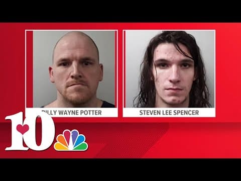 Two inmates have escaped from Bell County facility, Kentucky State Police says