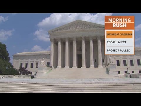 Trump asks Supreme Court to uphold restrictions he wants on birthright citizenship