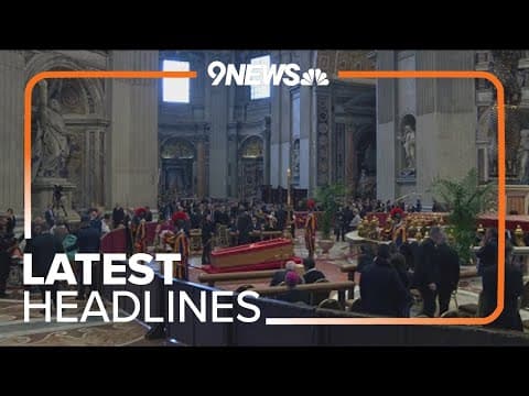 Latest headlines | Public viewings of Pope Francis' body begin ahead of Saturday funeral