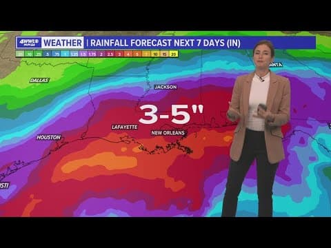 Cloudy Sunday ahead of rain Monday and Tuesday