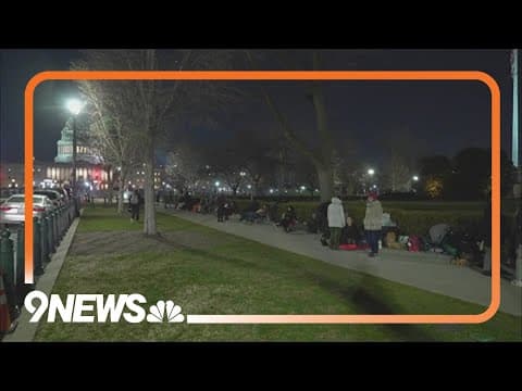 People line up outside Supreme Court to see Coloradans make case against Trump