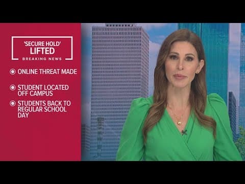 'Secure hold' lifted after online threat made against Cleveland High School, district says