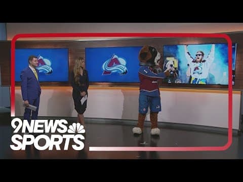 Bernie the mascot answers Colorado Avalanche trivia
