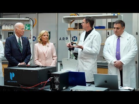 President Biden touts Tulane cancer research