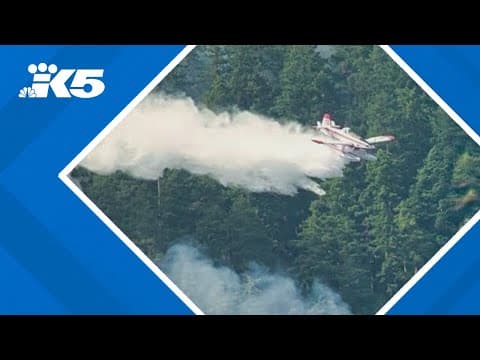 Bear Gulch fire continues to burn swath of Olympic Peninsula