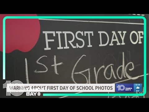Think twice before sharing those first-day-of-school photos on social media
