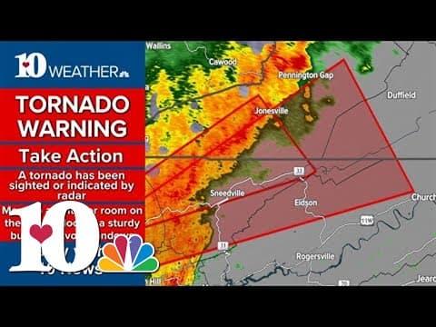 Tornado Warnings issued for several counties in East Tennessee