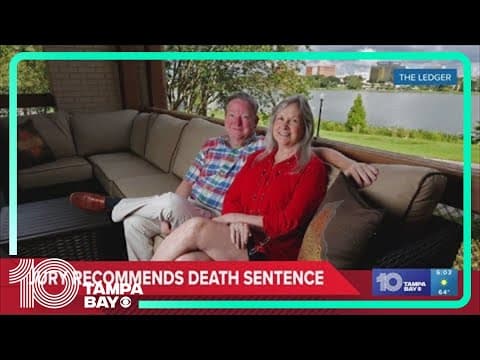 Jury recommends death penalty for man convicted of killing former Lakeland commissioner, her husband