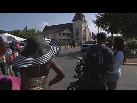 Team coverage of Juneteenth celebrations in Galveston, including former President Biden's visit