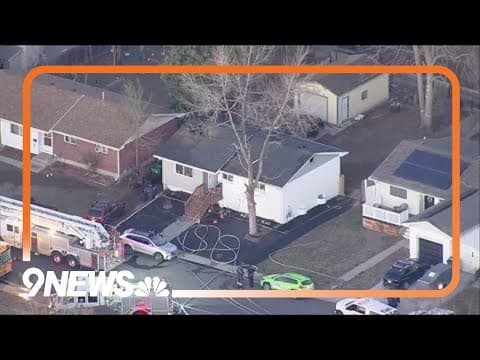 1 person taken to hospital after Denver house fire