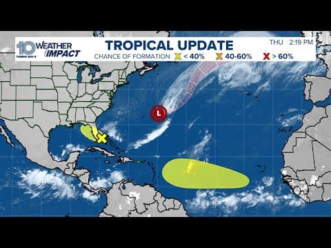 Weather Impact Live: Watching 2 new waves in the tropics