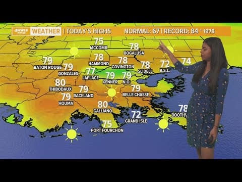 Saturday Forecast: Dense fog to begin the day