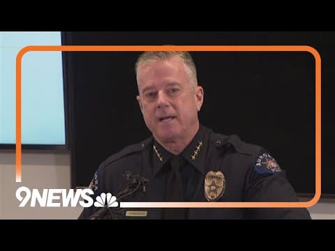 Aurora Police give update on fatal shooting and arrest