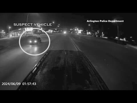 Police looking for 'person of interest' in fatal hit-and-run crash in Arlington