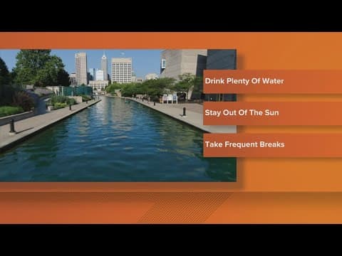 Hoosiers finding ways to beat the summer heat in Indy