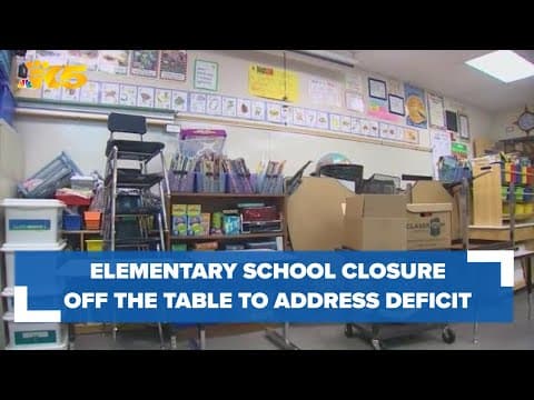 Olympia School District faces budget deficit, layoffs, possible closure
