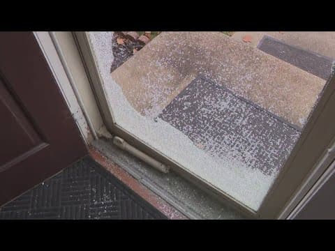Woman grazed in the head after Clinton home riddled with bullets