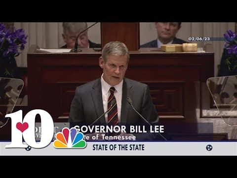 Gov. Bill Lee gives 2023 State of the State address