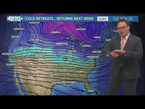 New Orleans Weather: A couple of cold mornings ahead