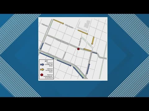 Fontainebleau partial street closures in New Orleans