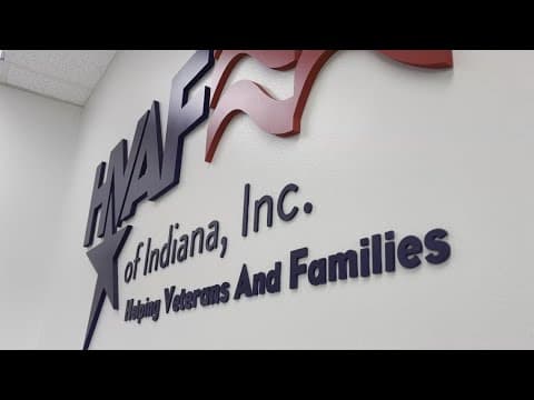 Dozens of Hoosier veterans return to HVAF building in downtown Indianapolis after October fire