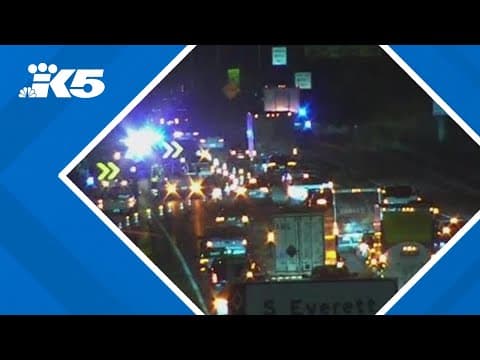 BREAKING: Deadly crash on I-5 in Everett