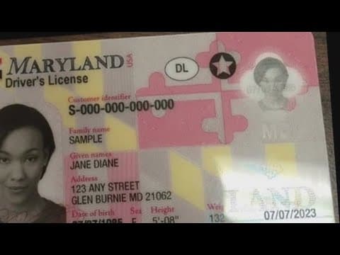 Maryland residents will need Real ID to board planes