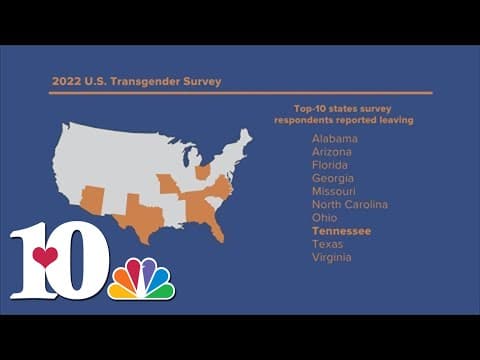 Tennessee among top-10 states transgender people leave due to unequal treatment