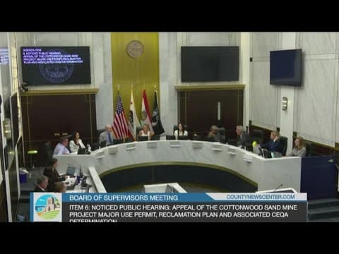 San Diego County Board of Supervisors votes to block Cottonwood Sand Mine Project