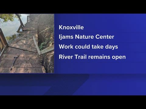 Ijams Nature Center closes boardwalk after tree falls, causing 'significant damage'