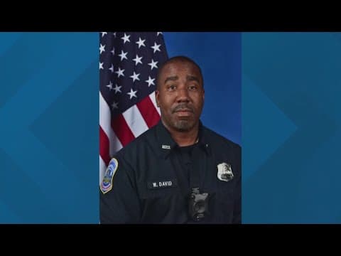 Live: Vigil held for fallen DC Police officer Wayne David